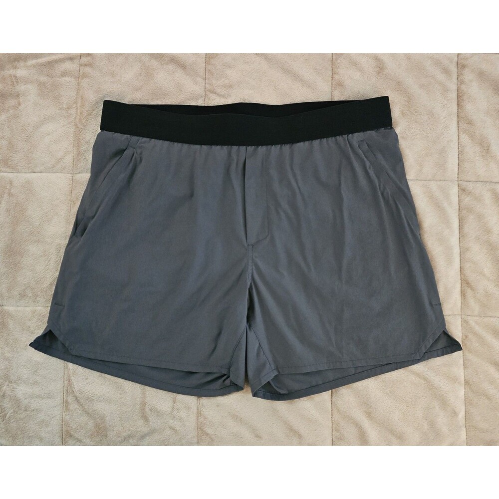 Ten Thousand Tactical Shorts Mens Large Gray Lined Ripstop Running Training 34